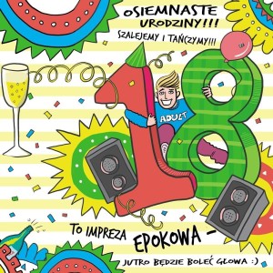 KARNET URODZINY 18