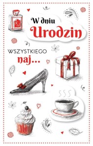 KARTKA OKOLICZNOŚCIOWA URODZINY PS01