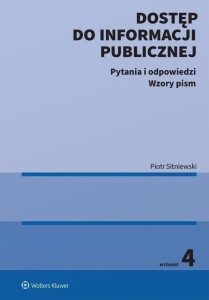 DOSTĘP DO INFORMACJI PUBLICZNEJ, PIOTR SITNIEWSKI