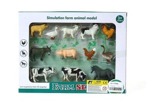 ZWIERZĘTA GOSPODARSKIE 12SZT, ADAR