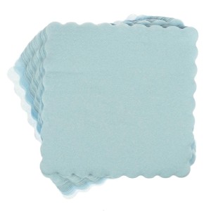 SERWETKI GASTRONOMICZNE NIEBIESKIE 15X15CM 120SZT