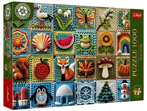 Puzzle 1000 Tea Time: Szydełkowanie, Trefl