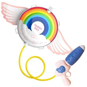 PISTOLET NA WODĘ PLECAK SKRZYDŁA TĘCZA, TRIFOX