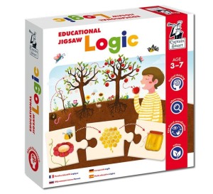 CAPTAIN SMART. EDUCATIONAL JIGSAW LOGIC