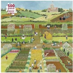 PUZZLE 500 ALLOTMENTS 2012 JUDY JOEL, FLAME TREE