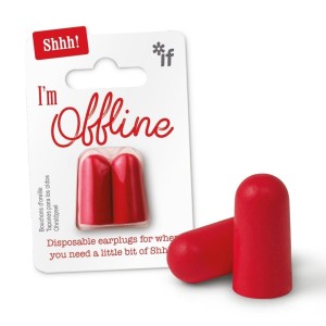SHHH! ZATYCZKI DO USZU - I'M OFFLINE, IF