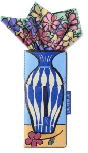 LOVE YOUR LENSES ETUI NA OKULARY WAZON Z KWIATAMI