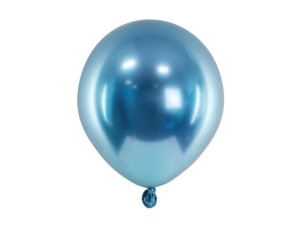 BALONY GLOSSY NIEBIESKI 12CM 50SZT