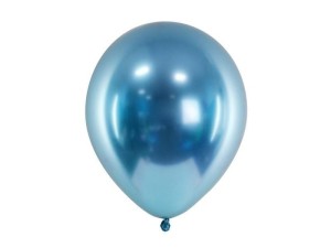 BALONY GLOSSY NIEBIESKI 30CM 50SZT