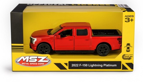 2022 Ford F-150 Lightning Platinum Red, MSZ