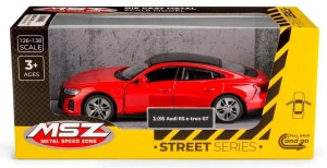 AUDI RS E-TRON GT RED, MSZ