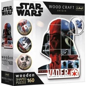 PUZZLE DREWNIANE 160 DARTH VADER TREFL, TREFL