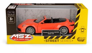 PORSCHE 911 CARRERA CABRIOLET ORANGE, MSZ