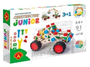 MAŁY KONSTRUKTOR JUNIOR - OFFROAD VEHICLE 3W1 ALEX