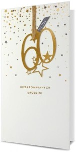 KARNET KL URODZINY 60