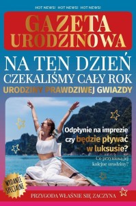 KARNET URODZINY GAZETA