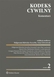 KODEKS CYWILNY. KOMENTARZ W.2, PRACA ZBIOROWA