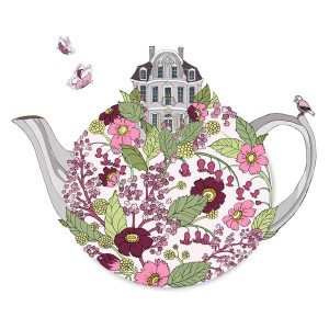 KARNET SWAROVSKI KWADRAT CL2401 DOM W CZAJNIKU