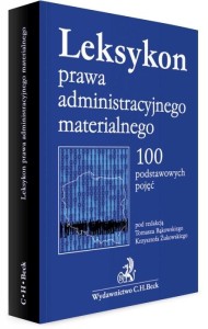 LEKSYKON PRAWA ADMINISTRACYJNEGO MATERIALNEGO