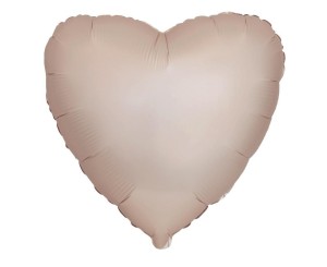 BALON FOLIOWY SERCE MATOWE 45,5CM