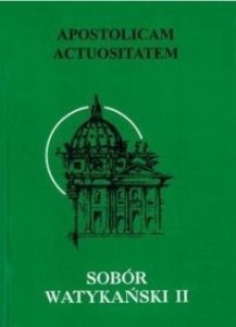 APOSTOLICAM ACTUOSITATEM, PRACA ZBIOROWA