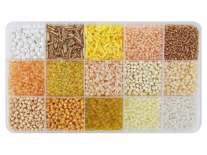 KORALIKI DIY ODCIENIE ŻÓŁTE I POMARAŃCZOWE, ADAR