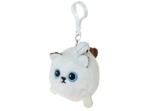 BRELOK PLUSZOWY KOTEK KRĘCĄCY OGONKIEM, ADAR