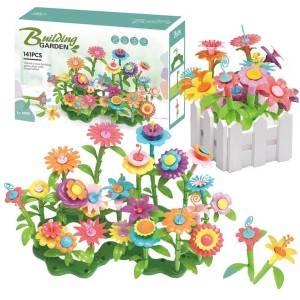 KLOCKI KONSTRUKCYJNE KWIATKI 141EL, MAKSIK