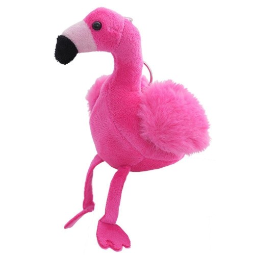 Brelok pluszowy Flaming różowy 12cm, Leantoys
