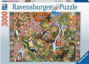 PUZZLE 3000 ZNAKI SŁOŃCA, RAVENSBURGER