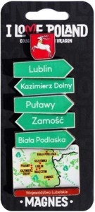 MAGNES I LOVE POLAND LUBELSKIE ILP-MAG-C-LUB-12