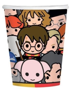 KUBKI HARRY POTTER PAPIEROWE 250ML 8SZT