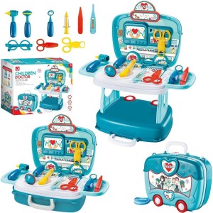 ZESTAW LEKARSKI STOLIK W WALIZCE, TRIFOX