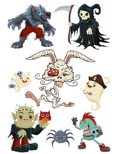 Tatuaże - Zombie, Herma