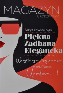 KARNET URODZINY DAMSKIE