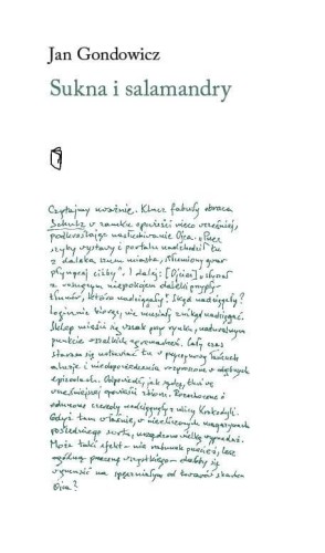 Sukna i salamandry, Jan Gondowicz