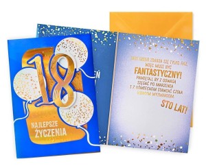 KARNET B6 URODZINY 18
