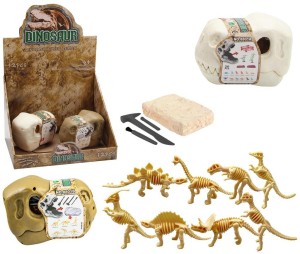 WYKOPALISKA DINOZAURY SZKIELET, TRIFOX