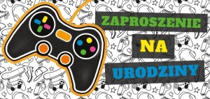 ZAPROSZENIE URODZINY - PAD (5SZT)