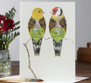 KARNET A042 B6 + KOPERTA PTAKI SZCZYGŁY