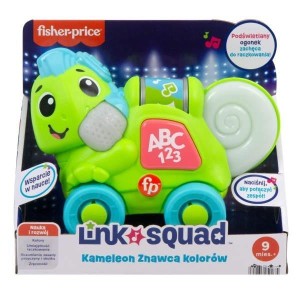 FISHER PRICE LINK SQUAD KAMELEON ZNAWCA KOLORÓW