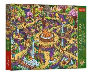 PUZZLE 500 THE IMPOSSIBLE MAZE KAPIBARY TREFL