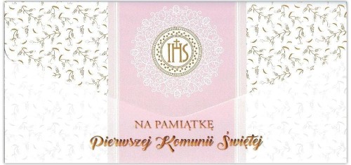 Karnet-koperta DL Pamiątka I Komunii
