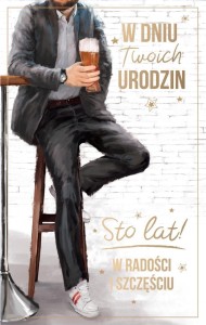 KARTKA OKOLICZNOŚCIOWA URODZINY