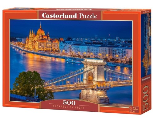 Puzzle 500 Budapest by Night, Castorland