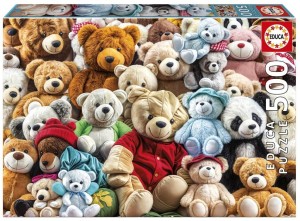 PUZZLE 500 PLUSZOWE MISIE, EDUCA