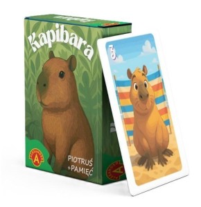 KARTY PIOTRUŚ + PAMIĘĆ - KAPIBARA, ALEXANDER