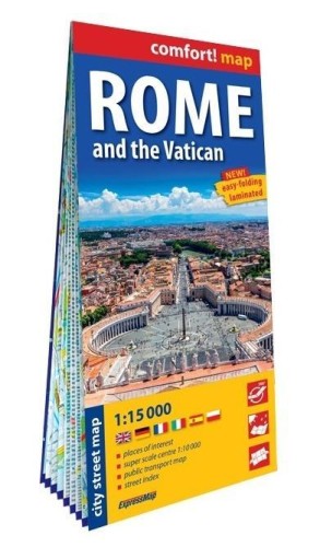 Comfort! map Rzym i Watykan 1:15 000
