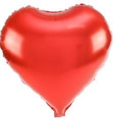 BALON FOLIOWY SERCE CZERWONY