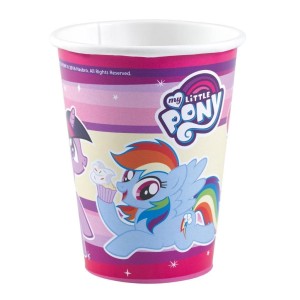 KUBKI PAPIEROWE MY LITTLE PONY 250ML 8SZT